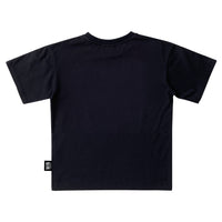 Little Man Happy VACATION ON SKATE TEE | MIDNIGHT BLACK