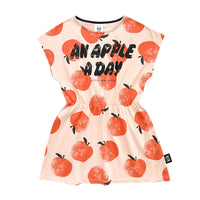 Little Man Happy AN APPLE A DAY BEACH DRESS | PEACH