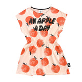 Little Man Happy AN APPLE A DAY BEACH DRESS | PEACH