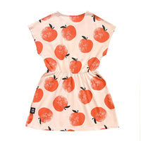 Little Man Happy AN APPLE A DAY BEACH DRESS | PEACH