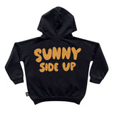 Little Man Happy SUNNY SIDE UP HOODIE | MIDNIGHT BLACK