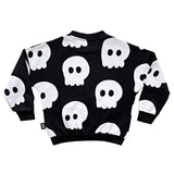 Little Man Happy GHOSTIFY SWEATER | BLACK