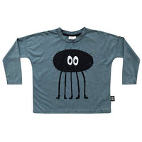 Little Man Happy MR SPIDER LS TEE | BLUE