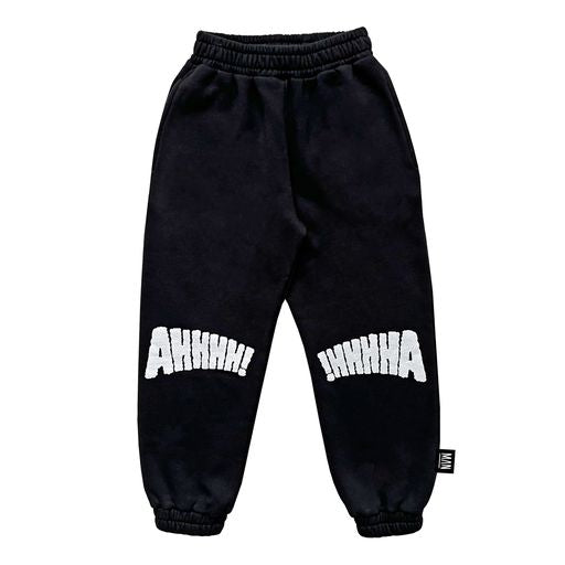 Little Man Happy AHHHH! JOGGING PANTS | BLACK