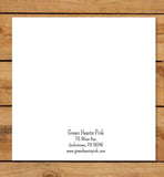 Happy Birthday Card - Green Hearts Pink