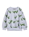 Mini Rodini Lily of the Valley AOP Sweatshirt | Purple