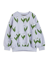 Mini Rodini Lily of the Valley AOP Sweatshirt | Purple