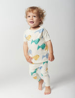 Bobo Choses Baby Fish All Over SS T-Shirt - Multi
