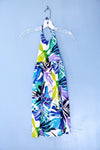 The Mini and Me Maxi Dress | Maui - Green Hearts Pink