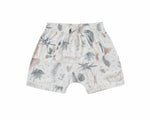 Rylee and Cru Pouch Short | Jungle - Green Hearts Pink