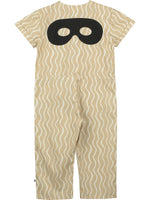 Beau Loves Wiggle Print Jumpsuit| Caramel