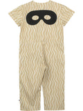 Beau Loves Wiggle Print Jumpsuit| Caramel