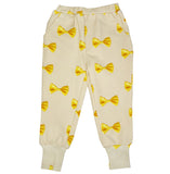 Romey Loves Lulu Long Cuff Sweatpants | Yellow Bows