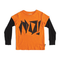 Nununu NO! T-Shirt LS | Orange