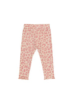 Huxbaby Peach Hux Rib Leggings | Peach Hidden Hux