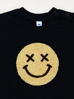 Huxbaby Smiley T-Shirt | Black