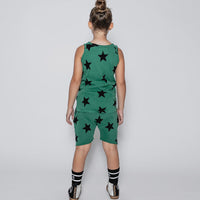 Nununu Star Tank Top | Moss Green