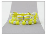 Gem Jams Set | Lightning - Green Hearts Pink