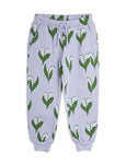 Mini Rodini Lily of the Valley AOP Sweatpants | Purple