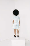Beau Loves Tie Dye Shorts | Blue Clouds
