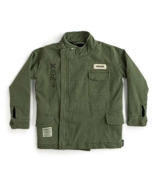Nununu Heavy Lined Military Jacket | Olive
