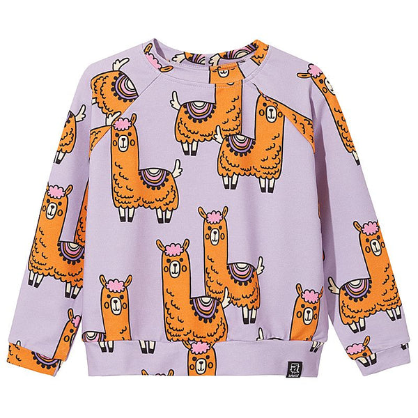 Kukukid Sweatshirt | Violet Lama