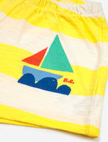 Bobo Choses Baby Yellow Stripes Shorts