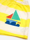 Bobo Choses Baby Yellow Stripes Shorts