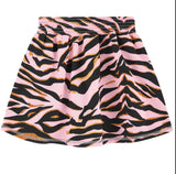 Kenzo Flower Skirt Reversible | Grey - Green Hearts Pink