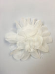 Mud Pie Chiffon Flower Headband | White - Green Hearts Pink