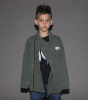 Nununu Heavy Lined Military Jacket | Olive