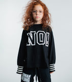 Nununu Team NO! T-Shirt LS | Black