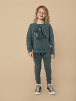 Huxbaby Spruce Drop Crotch Pants | Spruce