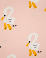 Bobo Choses Baby Pelican All Over Ruffle SS T-Shirt