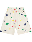 Beau Loves Colours Hearts + Masks Shorts | Colours