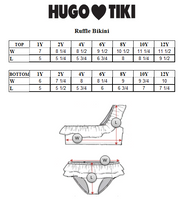 Hugo Loves Tiki Ruffle Bikini | Ice Cream + Red
