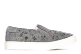 AKID Liv | Grey Doodle - Green Hearts Pink