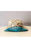 Agatha Cub Bucket Hat | Zombie Tan - Green Hearts Pink