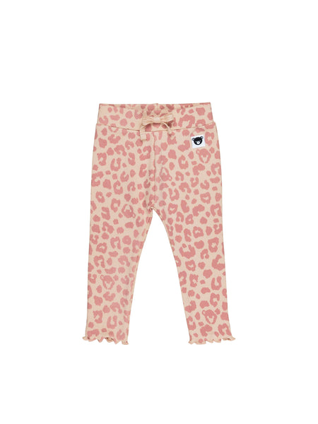 Huxbaby Peach Hux Rib Leggings | Peach Hidden Hux
