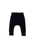 Huxbaby Sunny Bear Drop Crotch Pants | Black