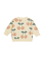 Huxbaby Cherry Knit Cardi  | Cherry Surprise Jacquard