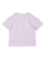 Mini Rodini Past Present Future SS Tee | Purple