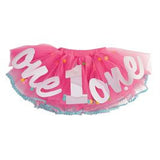 Mud Pie | Birthday Tutu - Green Hearts Pink