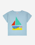 Bobo Choses Multicolor Sail Boat T-Shirt
