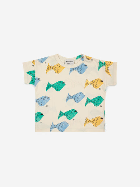 Bobo Choses Baby Fish All Over SS T-Shirt - Multi