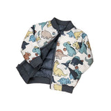 Huxbaby Reversible Bomber | B-Ball Dino