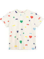 Beau Loves Colours Hearts + Masks T-Shirt | Colours