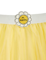 Mini Rodini Flower tulle skirt | Yellow