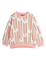 Mini Rodini Swan AOP Sweatshirt | Pink