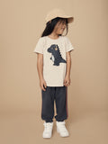 Huxbaby Retro Dino T-Shirt | White